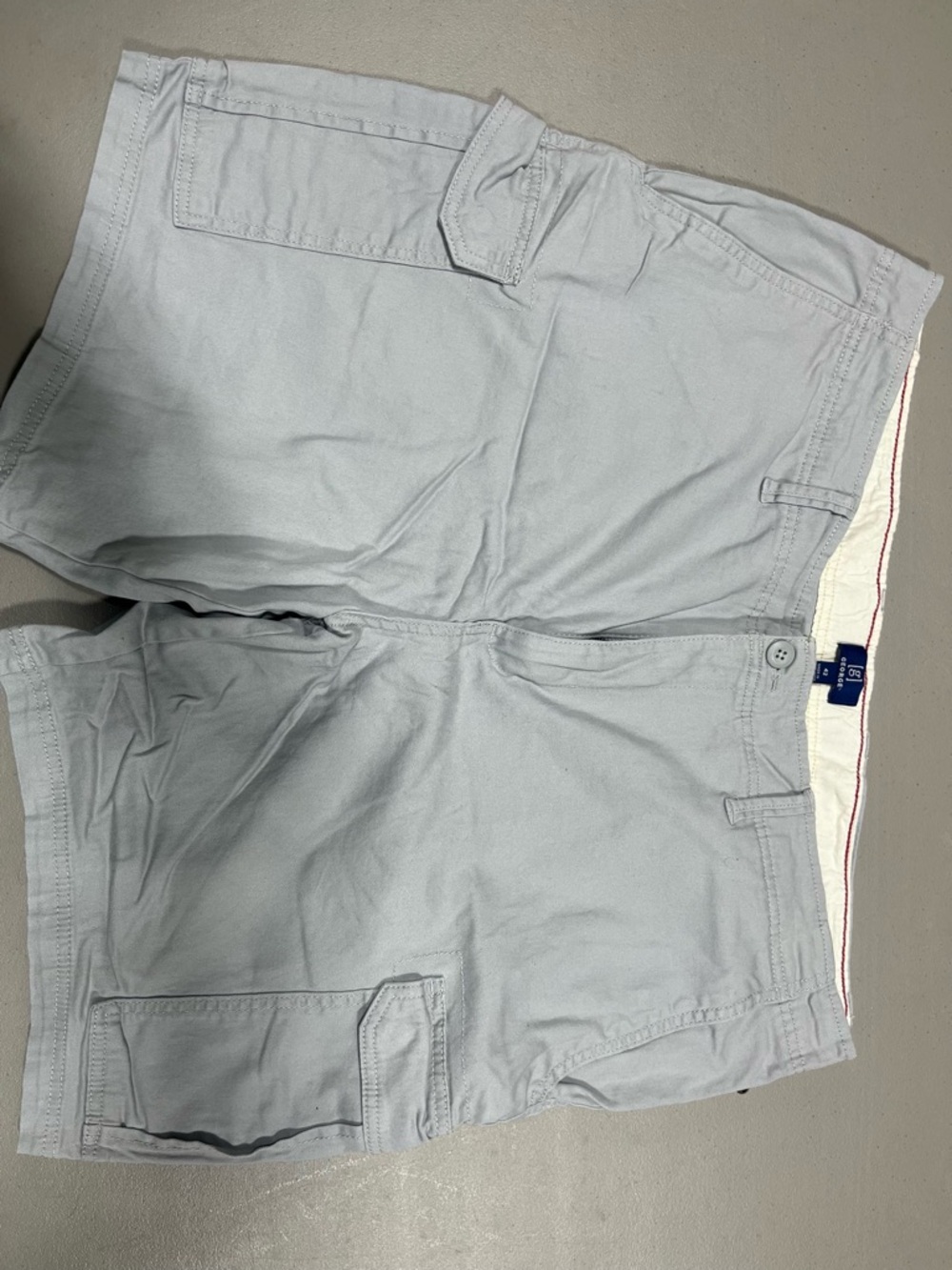 George Light Gray Cargo Shorts